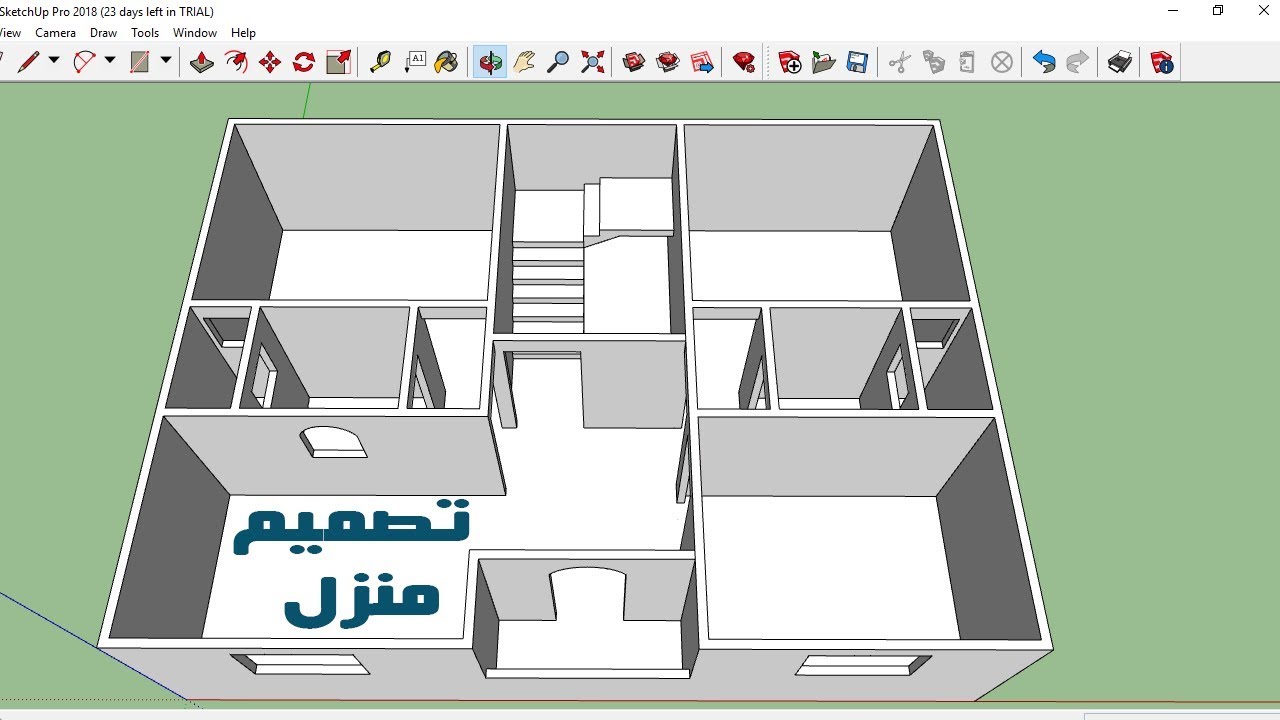 مخطط منزل 100 متر - مجموعة من الخرائط والمخططات لمساحات مائة متر 20327 3